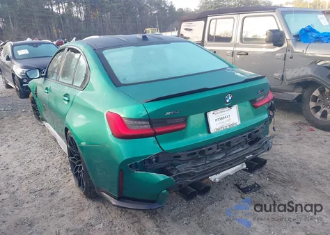 2024 BMW M3 Competition xDrive z USA, uszkodzony, nr VIN WBS43AY01RFS41684